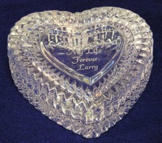 Crystal Heart Box